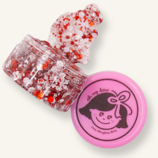 Glitter Gel // Jingle Bow Rock