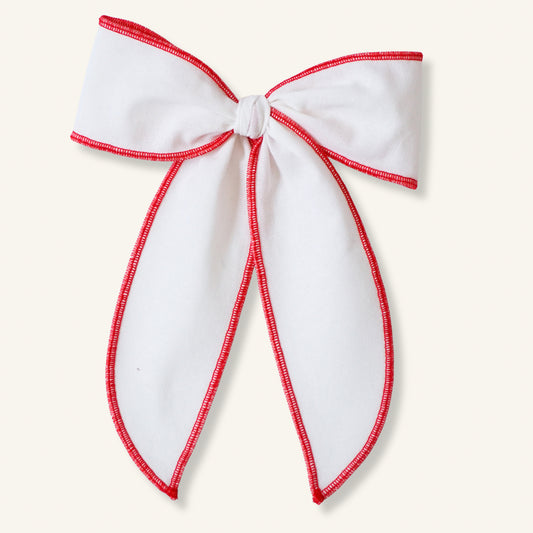 Madeline // White & Red