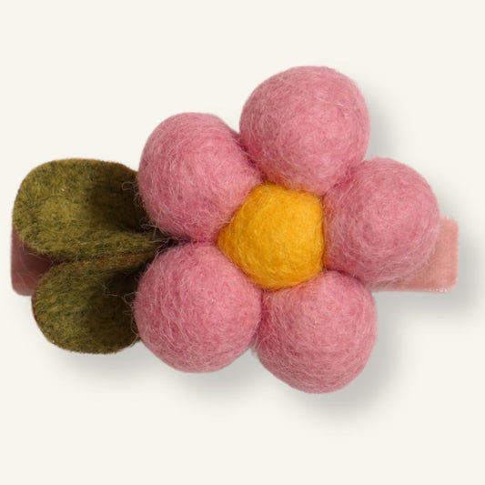 Hairclip // Pink Daisy