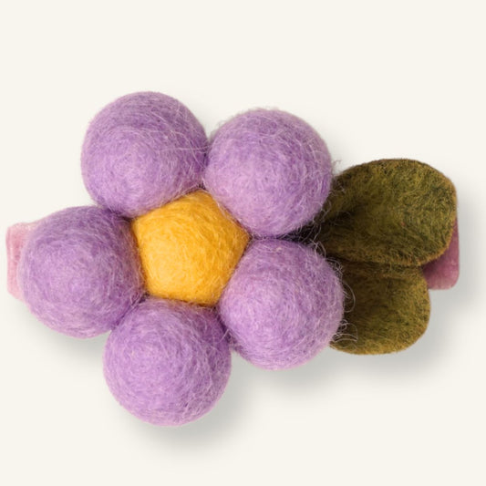 Hairclip // Periwinkle Daisy