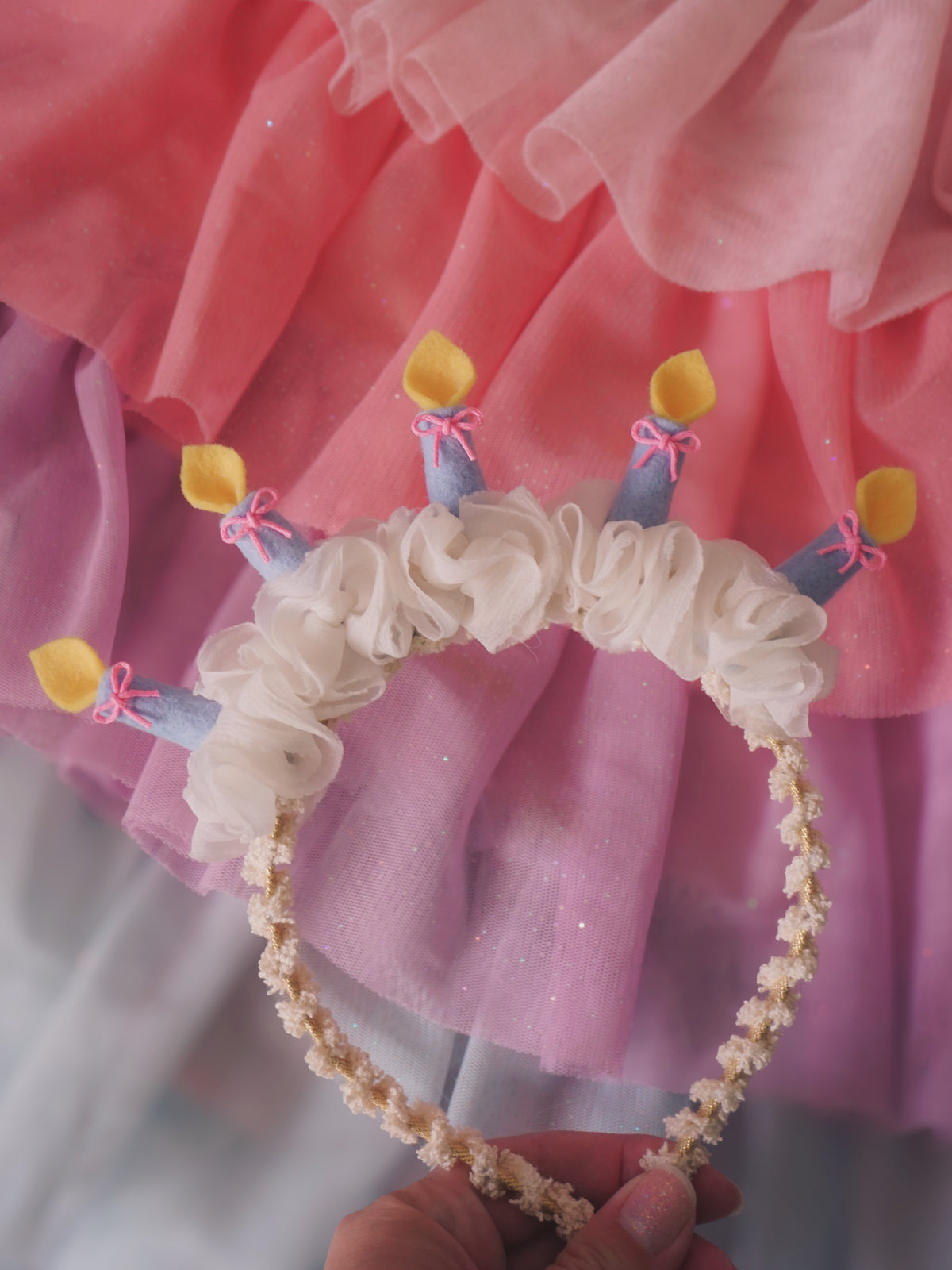Diadema // Birthday Queen Sky Blue