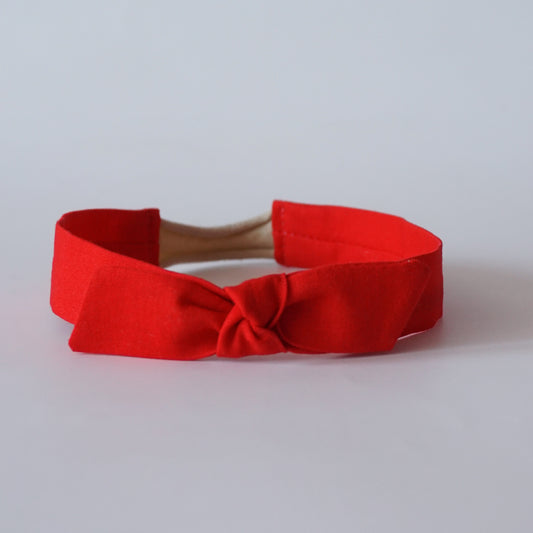 Baby Headband Mini // Red