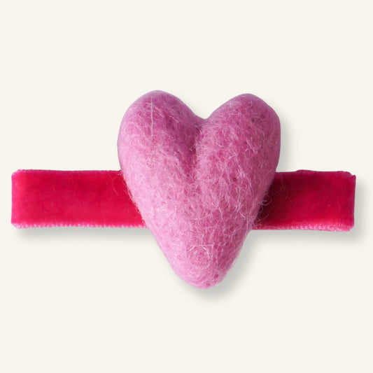 Hairclip // Foxglove Heart