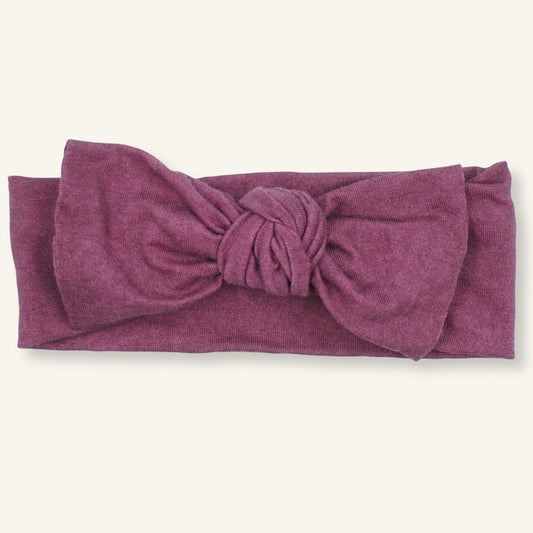 Headband Knot // Rasberry