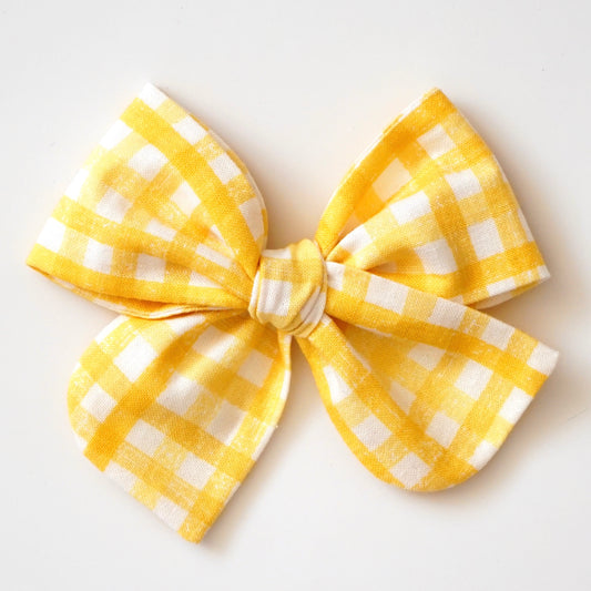 Classic // Gingham Lemonade